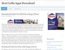 Tablet Screenshot of cydiapps.net